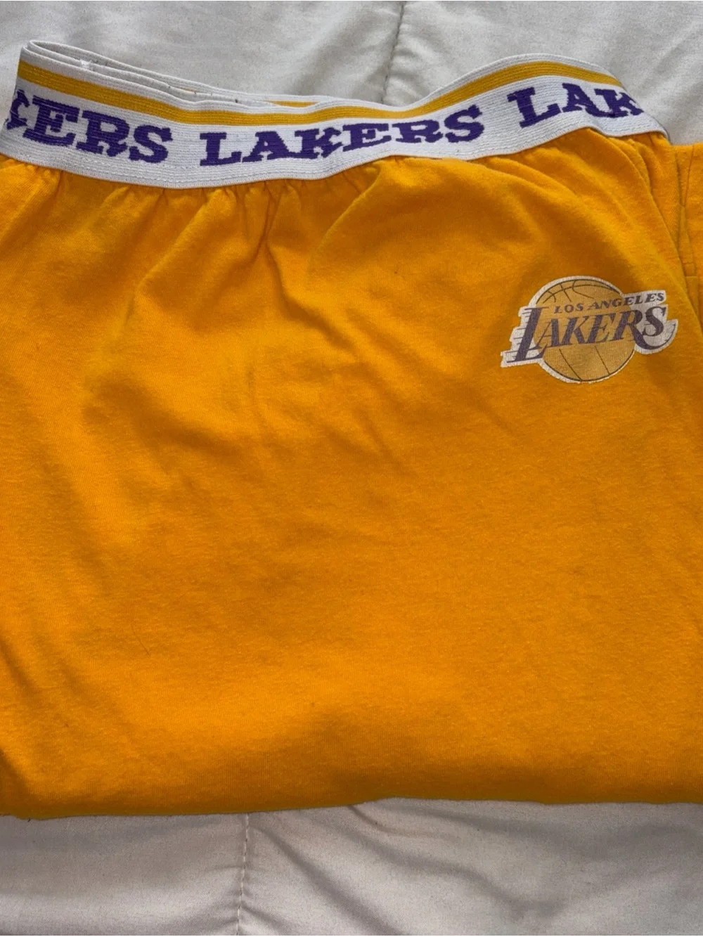 Unk Purple and Gold NBA Loungewear Pants